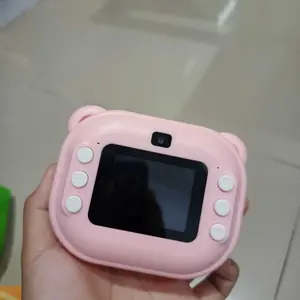 【Model Terbaru】TEEKA 48MP Digital Print Camera Portable Mini Printer Dengan Layar Kamera INSTANT Pocket Camera Anak Mini Digital Pencetak Foto Hitam Putih Pixel Video