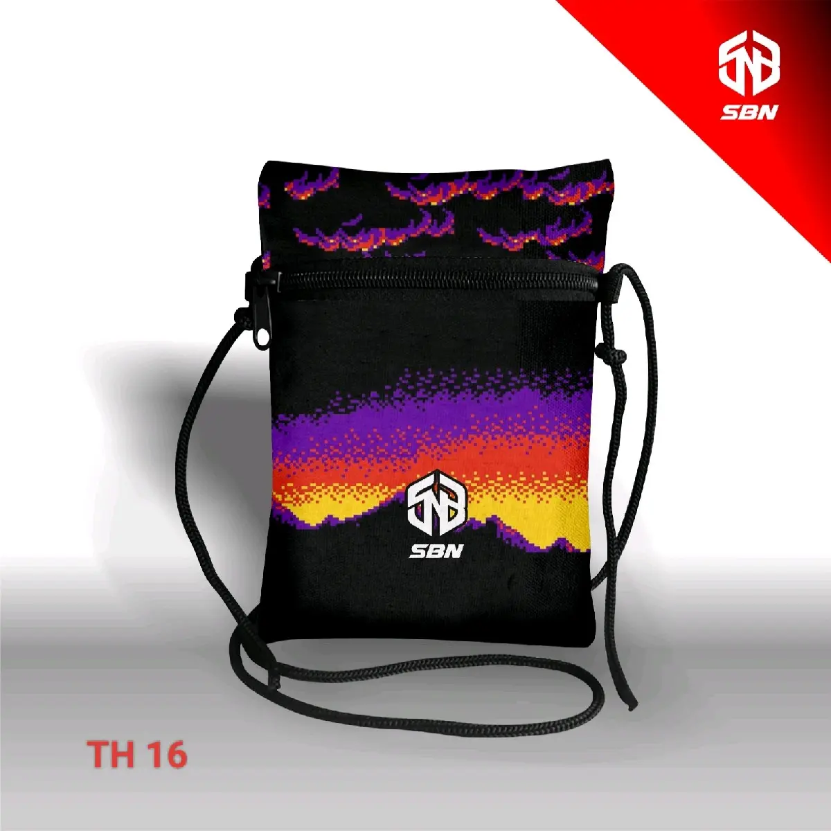 Tas handphone pouch Sling bag selempang full printing depan belakang Pria wanita tas selempang tas selempang & bahu tascowok