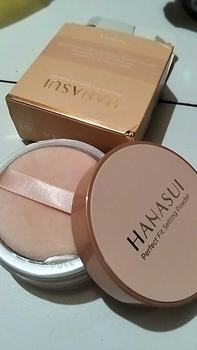 Product Review of Bedak Tabur Hanasui Perfect Fit Setting Powder 12gr / Varian Light, Medium, Natural, dan Translucent/ Kosmetik Wajah/ Bedak Tabur.. from M**a 0