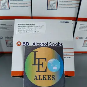 BD Alcohol Swabs Tisu Alkohol Swab Alkohol 70%