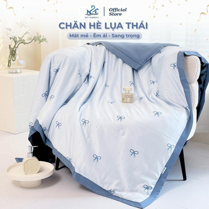 Chăn hè lụa thái M2T BEDDING kích thước 2mx2m3 - êm ái và sang trọng