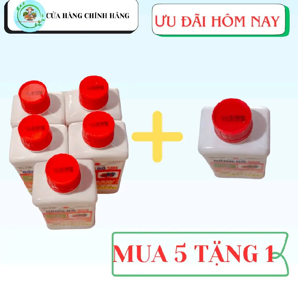 COMBO 5 RỒNG ĐỎ TẶNG 1 - Phân bón lá giúp cây phát triển tốt xanh cây