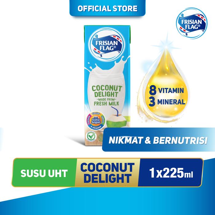 Gambar Frisian Flag Purefarm Susu UHT Coconut Delight 225ml dari Frisian Flag Official Store Kab. Tangerang Tokopedia