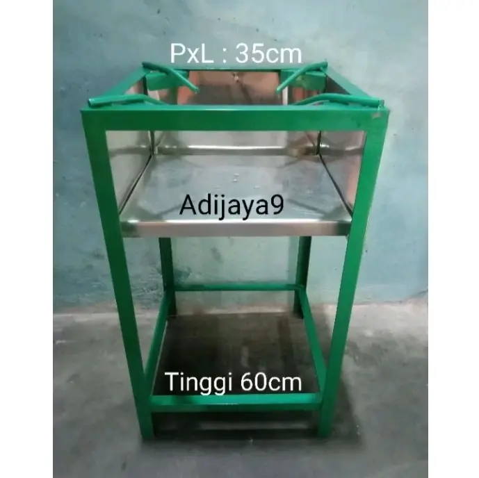 Dudukan rangka kompor semawar / kompor api seribu 35x35x60 tatakan rangka kompor