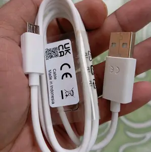 KABEL DATA MICRO ORIGINAL REAL FAST CHARGING FOR ANDROID PONSEL Kualitas Pengisian Daya Cepat Kompatibel dengan Android