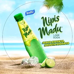 Nipis Madu Lime Soda 330 ml dari Mayora Minuman Segar Berkarbonasi 1 Dus Isi 12 Botol