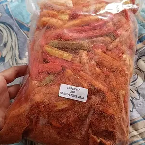 1kg / 500gr - SEBLAK KERING SUPER PEDAS – Kencur / Beton / Campur – Camilan Renyah Gurih