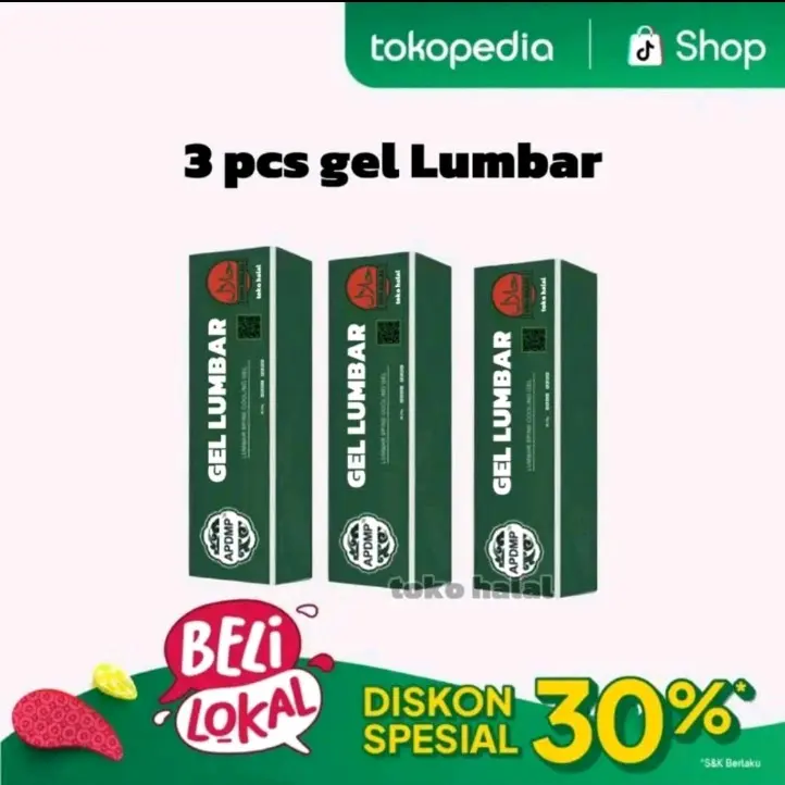 [3 Pcs] APDMP Lumbar Spine Cooling GelSalep Cina Meredakan Nyeri Pinggang Asam UratSendi Dan Pegalinu
