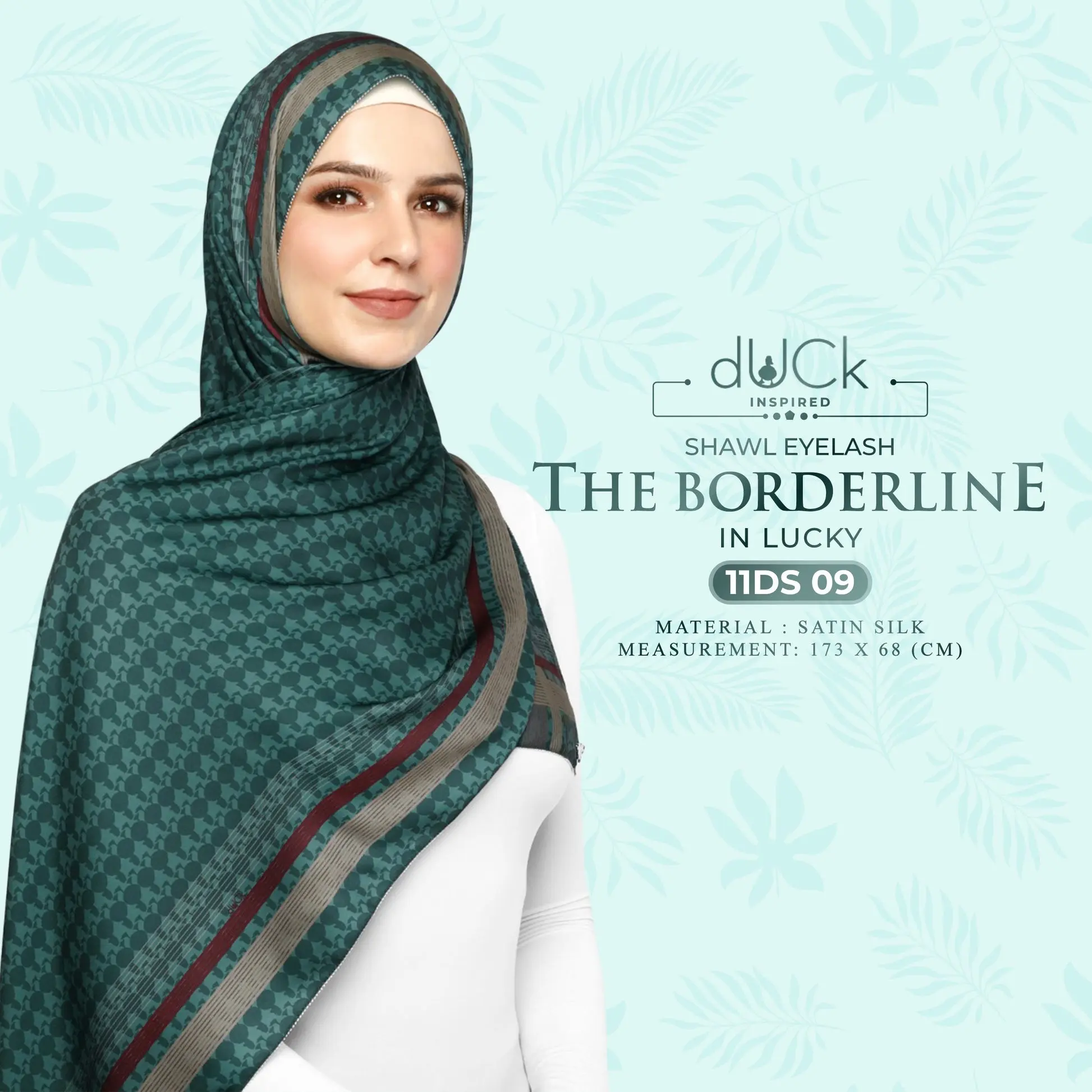 THE BORDERLINE DUCK SHAWL
