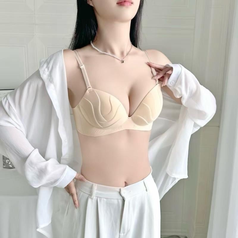 Combo 3 Áo Nâng Ngực, áo lót để mặc cùng áo dài, áo bra không gọng đệm dày 3cm ôm vòng 1 chống tuột đẹp, Không lộ viền