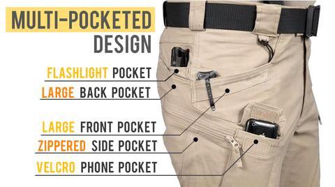 Product Introduction of 2025 Upgraded Waterproof Tactical Shorts 8