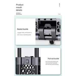 AUTOSHOP TROLEY TROLI LIPAT ANGKUT BARANG TOKO PORTABLE 25L