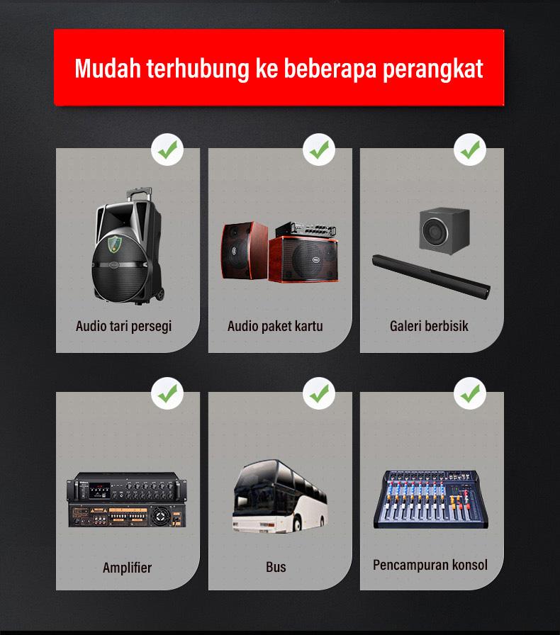 Product Introduction of SHURE-302 Mikrofon Nirkabel Karaoke Profesional Mikrofon Nirkabel Mikrofon Ganda Murah 16