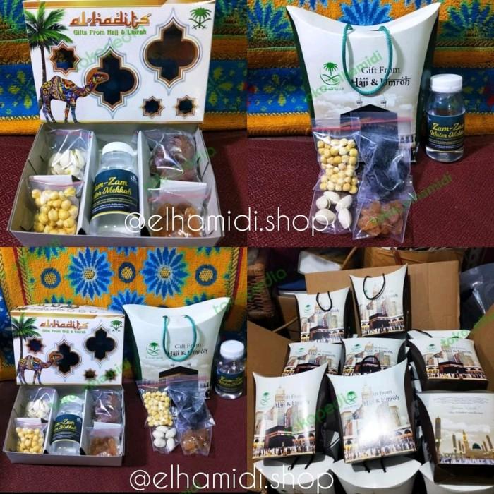 Paket Oleh-Oleh Haji dan Umroh / Paket Oleh oleh Haji & Umroh Murah Air Zamzam 5L Food Gift 6