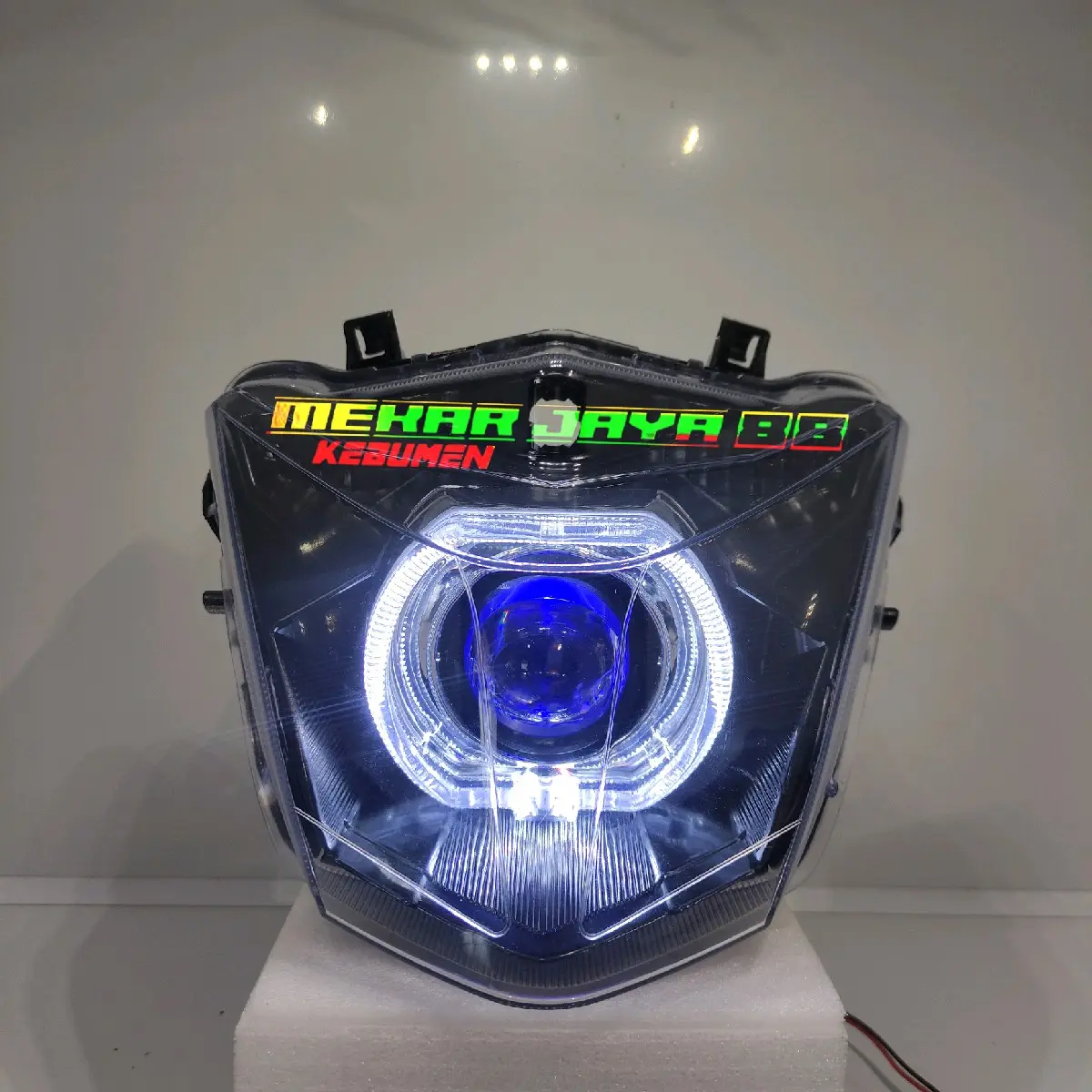 REFLEKTOR LAMPU DEPAN LED BEAT ESP BEAT STREET BEAT 2016 SAMPAI 2019 ALA ALA BILED BILED KW