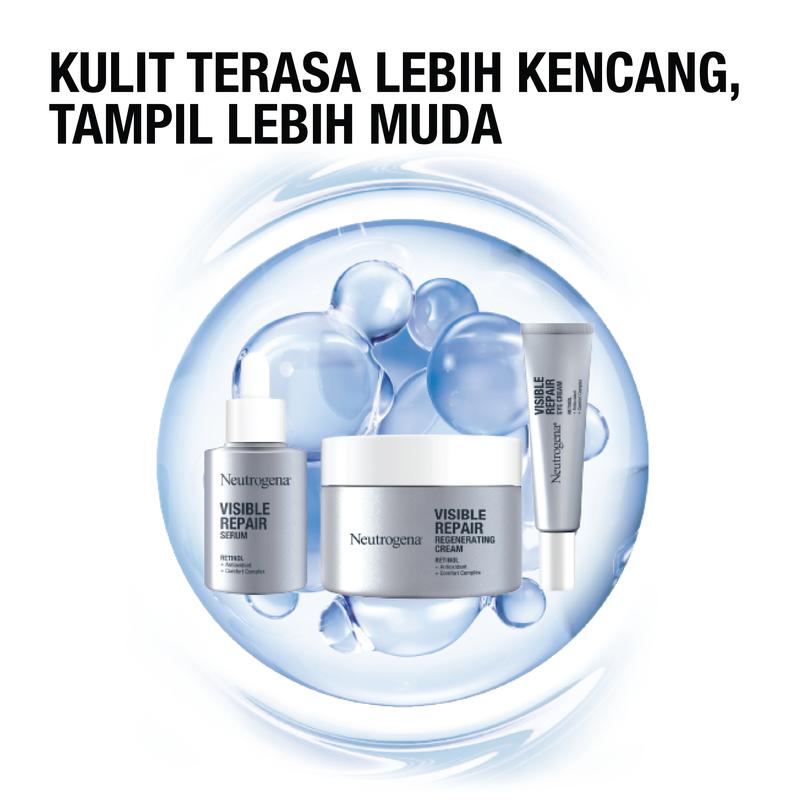 NEUTROGENA Visible Repair Regenerating Cream 50g -  Facial Moisturizer - Skincare Retinol Anti Aging 6