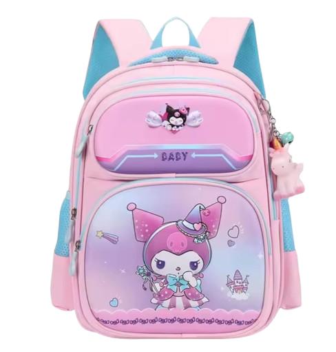 Tas Ransel Sekolah Anak Kuromi baby cute Tas Sekolah Anak TK SD Perempuan Lucu kekinian Tas Punggung FASHION 0