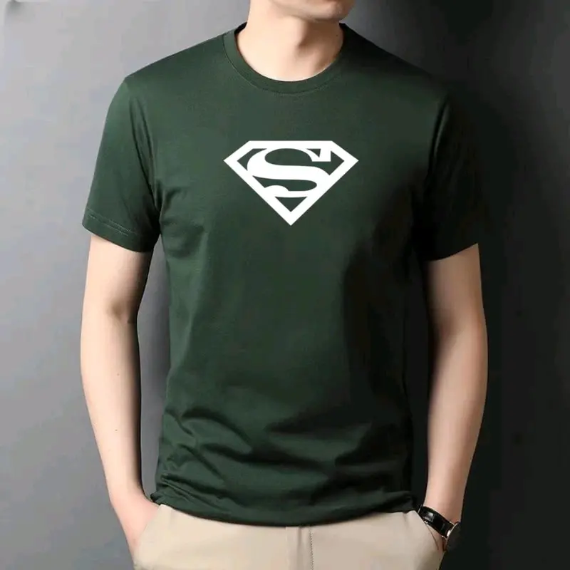 Kaos oblong pria motif superman baju oblong lengan pendek keren atasan cowok cewek Digital Tebal Sablon Distro Nyaman Unisex 4