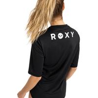 Gambar Roxy Womens Happy Waves Surf Tee Anthracite Surf T-Shirt - Anthracite, XS dari Roxy Official Shop Kota Bekasi 3 Tokopedia