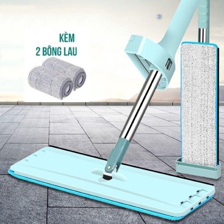 Cây lau nhà tự vắt thông minh, đầu xoay 360 , GIA DỤNG HÀ MI