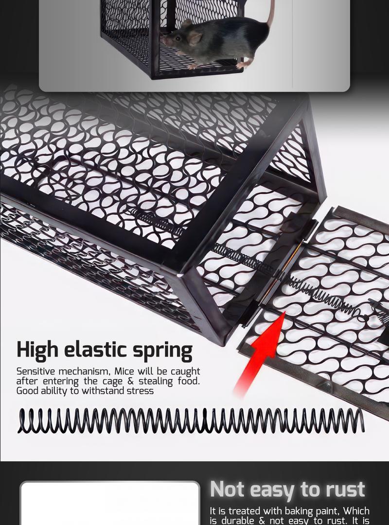 Product Introduction of HOUZE - Mouse and Rat Trap Cage - Big 4
