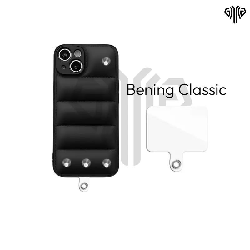 Plat Gantungan Black White Handphone Kait Hp HPPLAT Hitam Putih 6