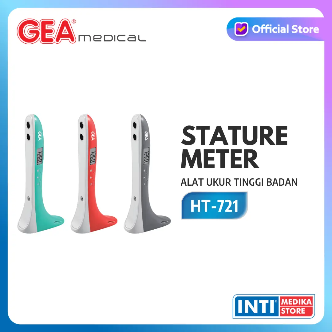 GEA - Wireless Stature Meter HT 721 | Alat Ukur Tinggi Badan DIGITAL