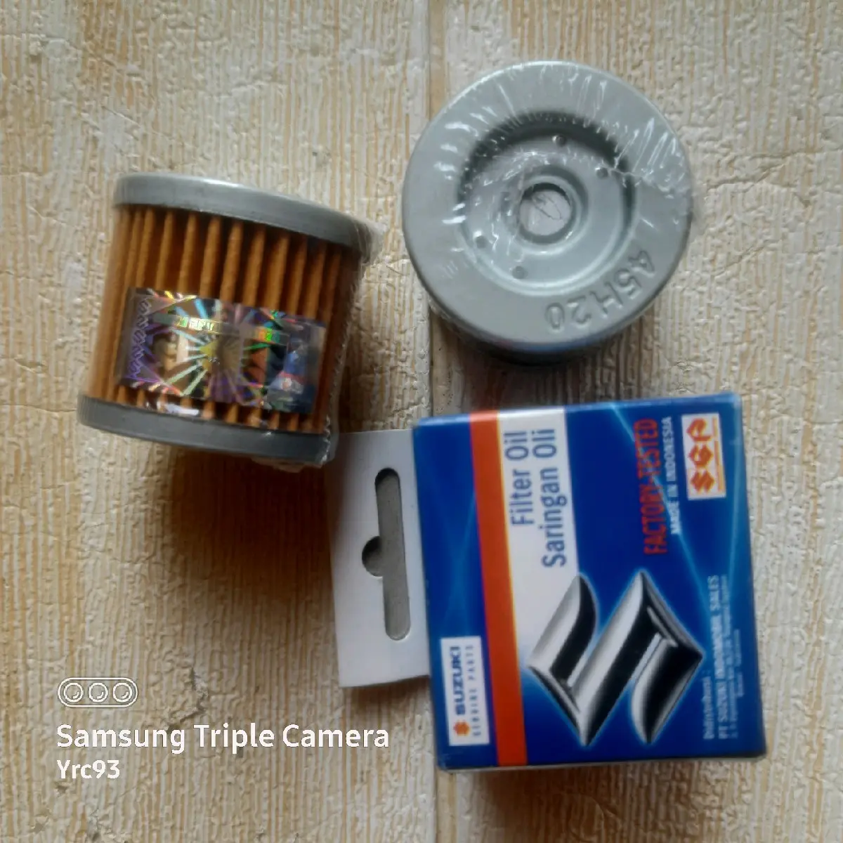 Original Filter Oli Saringan Oli Satria Fu150 Shogun125FD Spin125 Skywave125 Skydrive125 Smash110 Motorcycle