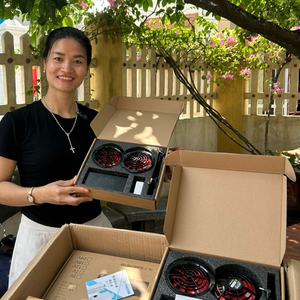 LAN ở Quê-Shop Áo Điều Hoà