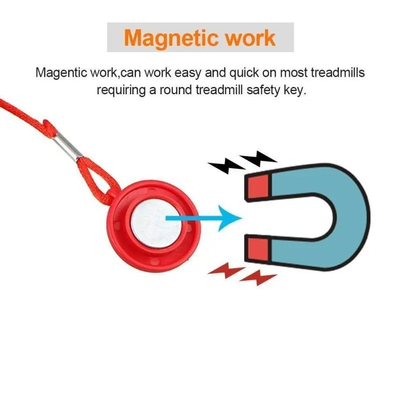 Kunci Treadmill Magnet Safety Key Treadmill Universal Treadmill Safety Key Untuk Fitness Lari 4