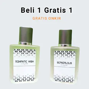 Beli 1 Gratis 1 Parfum pria wanita  EDP 35ml parfum Refill Perfume Wangi Wanita Perempuan