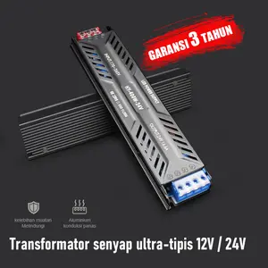 Led Strip12v Power Supply Adaptor Mini Slim Cctv Kamera Catu daya mewah 24V POWER SUPPLY