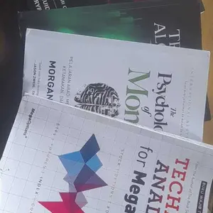 Paket 4 Buku Trading Alchemist - The Psychology Of Money - Crypto Trading Guide - Technical Analysis For Mega Profit ( Isi 4 Buku )