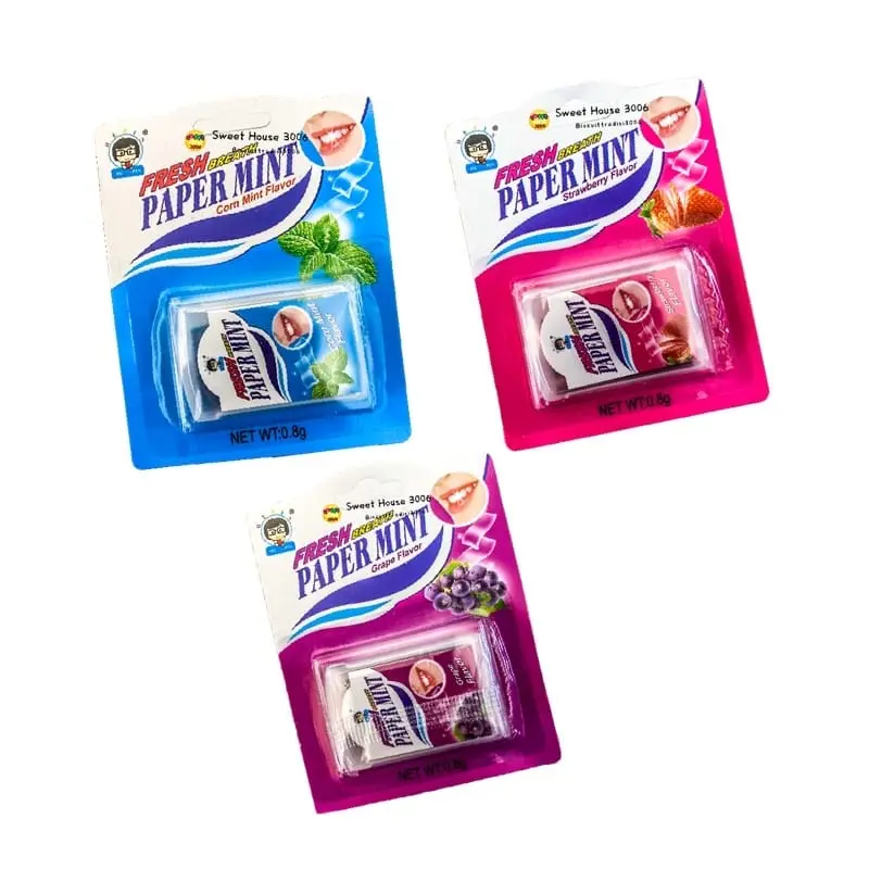 Hepin Fresh Paper Mint Candy Halal