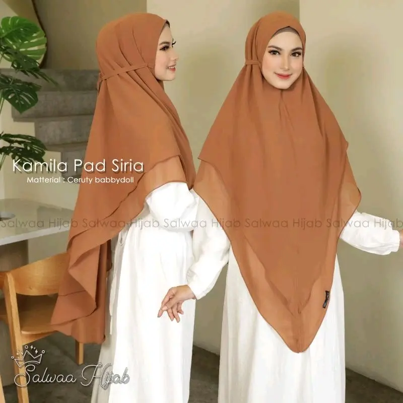 KHIMAR SERIA TALI/KHIMAR 2LAYER CERUTY BABY DOLL/KHIMAR JUMBO MURAH Panjang