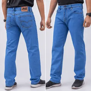 AKA BOSSE - Celana Jeans Panjang Pria Reguler Fit Model 606 Standar Pria Celana Jeans Panjang Pria