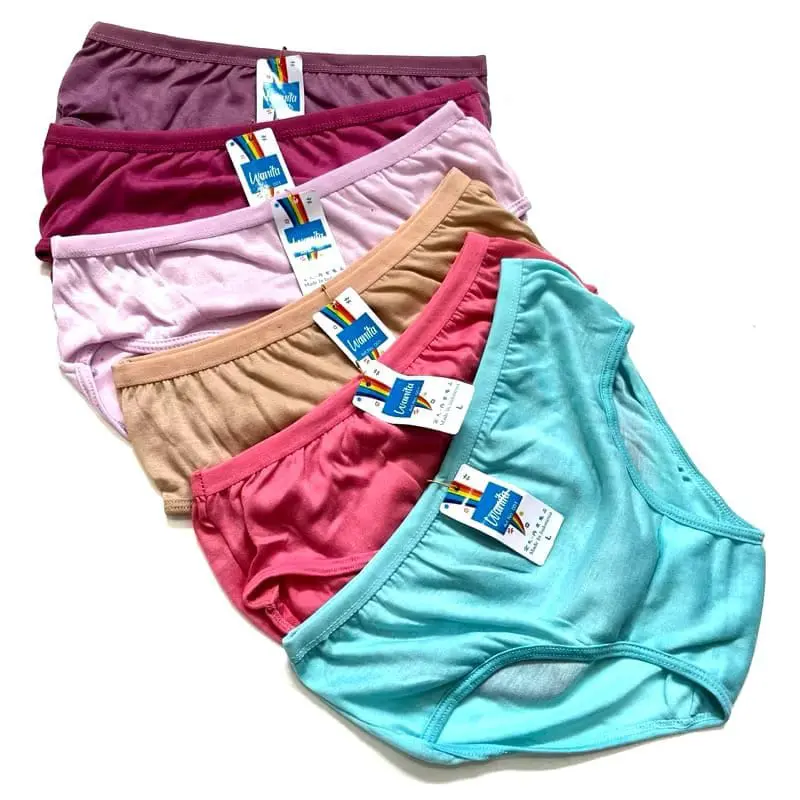 PROMO 6 PCS CD POLOS WARNA UKURAN L XL XXL// CD MURAH WANITA//CANGCUT WANITA REMAJA SAMPAI DEWASA