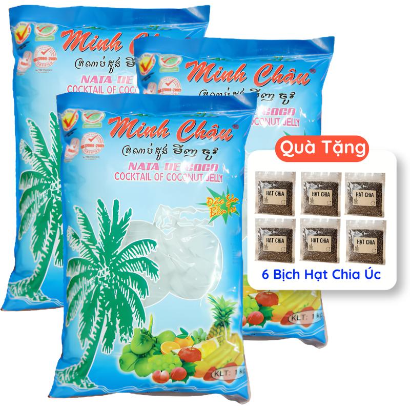 Thạch Dừa Minh Châu Đặc Sản Bến Tre - Thạch Dừa Tuổi Thơ Ăn Liền - Thạch Dừa…