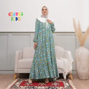 Terlaris Baju Gamis Dewasa Homedress Daily Wear Gynura Kids Hdd03 High Quality