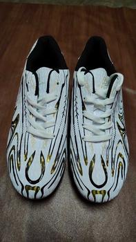 Product Review of Children's football spiked shoes boys and girls' football shoes sports anti slip outdoor/indoor sports shoes Sneakers from u**a 0
