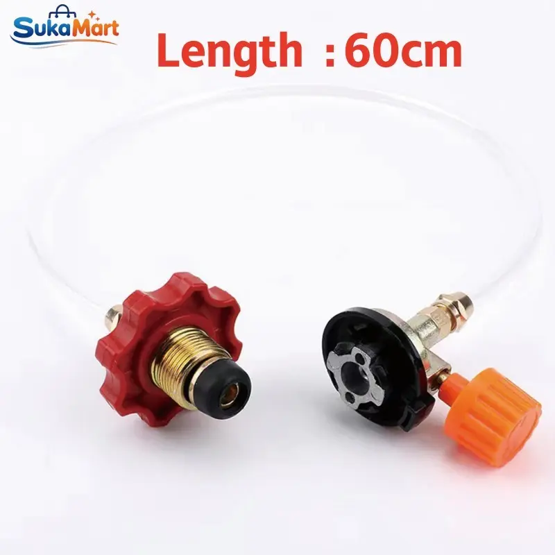 [Gas Kaleng Refill Kit] Fullset Alat Isi Ulang Gas Portable untuk Emergency Cadangan Gas