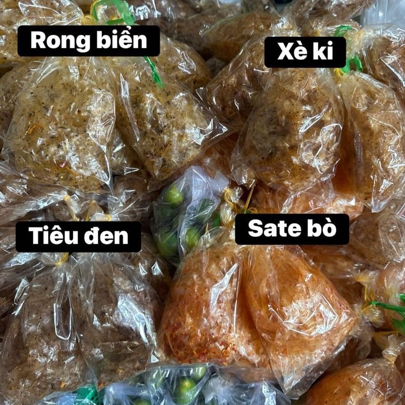 [ COMBO 20 BỊCH ] Bánh tráng tuổi thơ sợi khô cay ( tiêu đen,sate bò,xì ke, phô mai, rong biển tặng tắc )