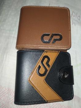 Product Review of Dompet Pendek Pria Wanita Kulit Sintetis Premium Classic Project Variasi Kulit PU Polos Setrip Cowok from f**i 0