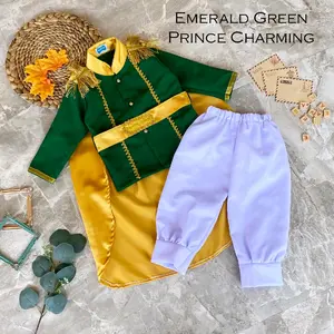 Kostum pangeran emerald green series prince charming / kostumanak / bajuanak / kostumbayi / bajubayi / kostum / kostumkarnaval / bajukarnaval / babynewborn / kostumbaby / kostumdisney / bajuanakunik