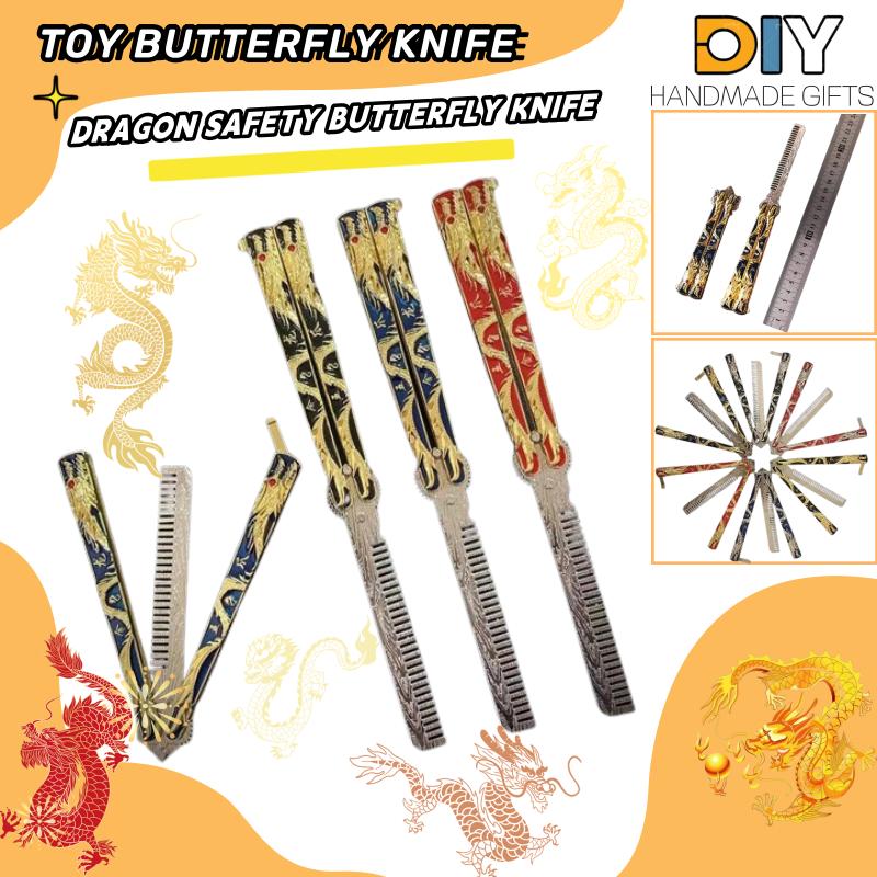 DIY Butterfly Comb AlloyConvenient Outdoor Folding Comb CSGO - TikTok ...