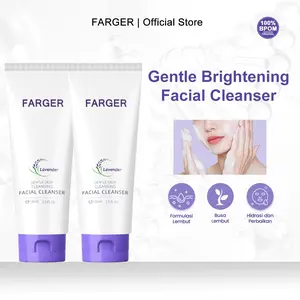 【Bisa COD】FARGER  Pembersih Wajah Asam Amino / Pembersih Dalam Ringan / Menghilangkan Komedo / Mencerahkan Warna Kulit / Mengecilkan Pori-pori / Netral / Pengontrol Minyak Cleansing Mouss