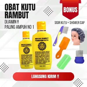 OBAT KUTU RAMBUT PEMBASMI PENGHILANG KUTU RAMBUT DAN TELUR NYA AMPUH
