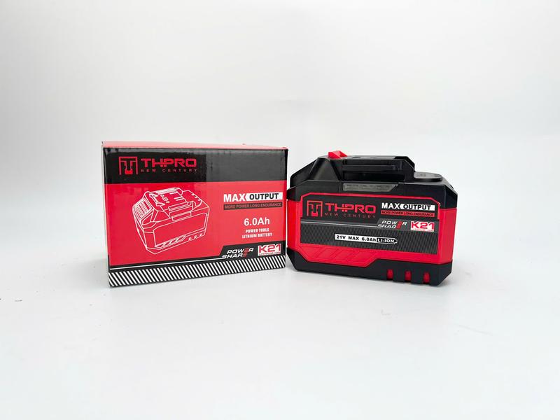   LIVE  Pin 15Cell THPRO Dung Lượng Cao Chân Phổ Thông M21 4Cm Dùng Máy Khoan Máy Mài Bulong Có Đèn Báo Pin 