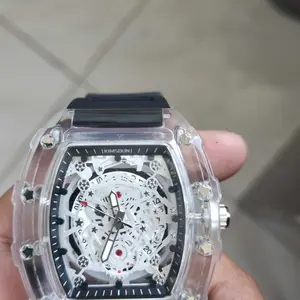 Jam Tangan Pria Wanita Fashion Bisnis Elegan Jam Tangan Anti Air Murah Putih Merah Hitam Biru Hijau Kuning Watches Waterproof 2105