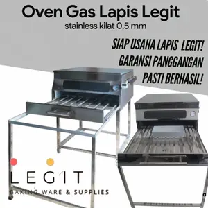 Oven Lapis Legit Gas Kualitas SUPER Bonus Loyang dan Alat Poles